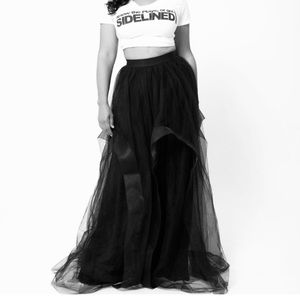 KiKi Riki - black tulle skirt - small